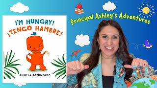 🦖KIDS READ ALOUD (Bilingual English/Spanish): Tengo Hambre by Angela Dominguez