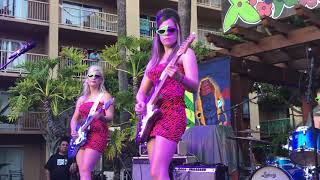 The Surfrajettes . In a Gadda Da Vida / Sunshine of Your Love . Tiki Oasis 2019