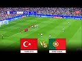 TURKIYE vs PORTUGAL I UEFA EURO 2024 - MATCH TODAY I GROUP STAGE | REALISTIC PES