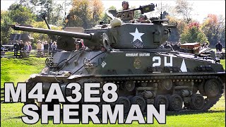 M4 Sherman Easy Eight Tank Demonstration | at Army Heritage Days, Carlisle, PA