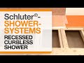 How to Recess a Floor for a Curbless Shower with the Schluter®-Shower System