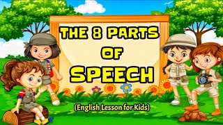 Kids Vocabulary - THE 8 PARTS OF SPEECH | English Grammar || BOHOLANA Adviser