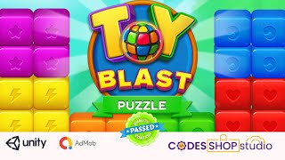 Toy Blast Puzzle Game | Puzzle | Unity source code