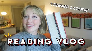 READING VLOG: 2 Incredible Fantasy Books! (FinaLLY finished this epic read)