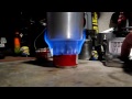 capillary action stove cas 2 used with a narrow pot boil test 1