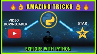 Download YouTube videos using python | Create Spiral Star using Python| #python programming