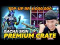 NEKAT TOP UP SENILAI RP 6.000.000 ?! GACHA SKIN PREMIUM CRATE KALI INI BAGUS BANGET !! - PUBG MOBILE