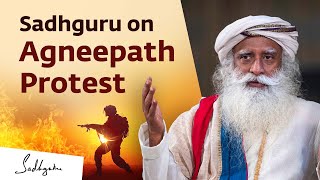 Violent Protests Against Agneepath Scheme Unacceptable: Sadhguru