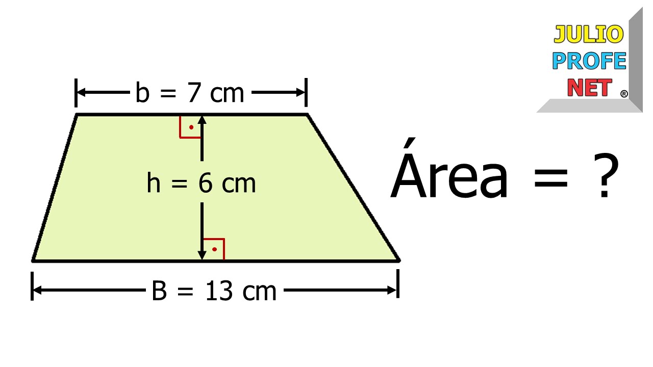 Formula Para Calcular El Area Y Perimetro De Un Trapecio - Printable ...