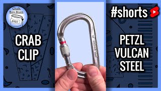 Petzl VULCAN Steel Screw Gate D-Shape Carabiner #shorts