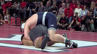 Big Ten Wrestling: Heavyweight- Penn State's Nick Nevills vs. Rutgers' Ralph Normandia