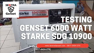 JUAL Genset 6000 WATT STARKE SDG 10900 [0817-6424-276] SentraGenset