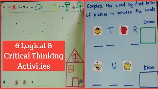 Logical Thinking and Reasoning Activities for Kids