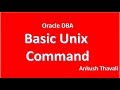Basic Unix Commmand for Oracle DBA