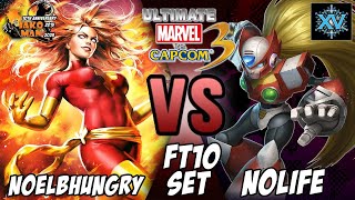 Frosty Faustings 2023 UMVC3 FT10 Set - NoelBHungry VS NoLife
