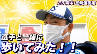 #選手と一緒に歩いてみた動画【青木宣親選手編】