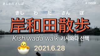 【岸和田散歩】きしわださんぽ기시와다 산책 Kishiwada walk(2021.6.28)