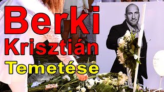 Berki Krisztián temetése