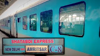 Best Arrival of 12029 New Delhi to Amritsar Swarna Shatabdi Express at Ambala Cantt Junction