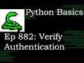 Python Basics Tutorial Cryptography PBKDF2HMAC Object Verify Method || Data Encryption