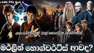 Harry Potter and Hogwarts Q\u0026A Part 1 in Sinhala | #Asktc5 Episode 04