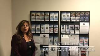 Assistant Chief Deputy DA Natalia Luna on the Speakers Bureau