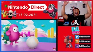 FALL GUYS IS FINNALY COMING TO NINTENDO SWITCH! NINTENDO DIRECT REACTION