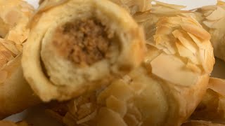 Recette traditionnelle du tcharek corne de gazelle وصفة تشاراك العريان تاع زمان