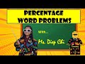 Percentage World Problems - Maths - Kapow wow