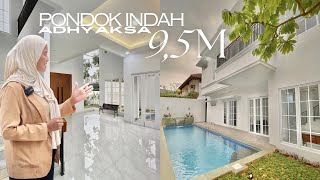 Selangkah ke Pondok Indah! Rumah semewah ini cuma 9,5M?! Open space serasa di luar rumah!