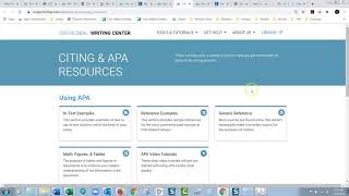 APA Citations in EBSCO