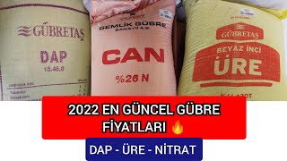 ŞUBAT AYI GÜBRE FİYATLARI 2022 ~ 1 TORBA GÜBRE NE KADAR ? ~  ÜRE - DAP - %26 NİTRAT - %33 NİTRAT