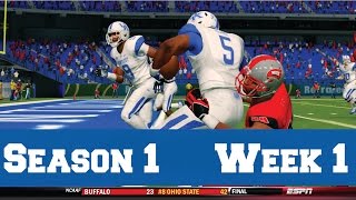 NCAA Football 14: Dynasty Mode [Ep. 2] - Kentucky Wildcats | Season Opener