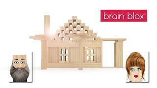 Dream Home Makeover Brain Blox Edition (S01E01) - Wooden Planks Building Toy