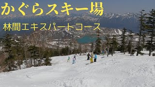 かぐらスキー場 2022/5/3 晴 林間エキスパートコース