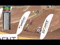 latvijas čempionāts motokrosā 4. posms no cēsīm 1. brauciens mx125 un mx2j klasēs.