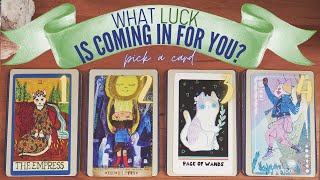 What LUCK Is Coming YOUR WAY? 🎲☝🔮✨ | PICK A CARD | Timeless Intuitive Tarot Reading