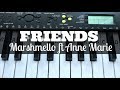 FRIENDS - Marshmello ft Anne Marie | Easy Keyboard Tutorial With Notes (Right Hand)