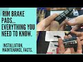 How to fit rim brake pads. Plus other useful information you need to know!