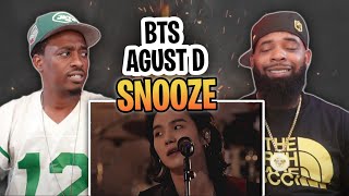 AMERICAN RAPPER REACTS TO -BTS (방탄소년단) Agust D Ft. Ryuichi Sakamoto & WOOSUNG 'Snooze' MV