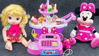 75 Minutes Satisfying with Unboxing Disney Cash Register, Cute Ice Cream Truck Shop | Review Toys