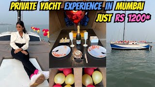 Things 2 do in Mumbai | Private Yacht @ Gateway of India | Unique Celebration Idea