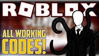 Roblox Stop It Slender 2 All Codes June 2018