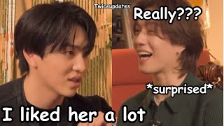 got7 yugyeom and pentagon kino revealed their twice crushes they got busted too