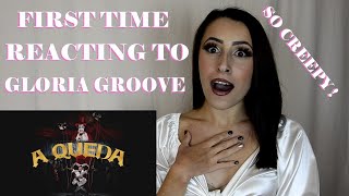 FIRST TIME REACTION TO GLORIA GROOVE - A QUEDA (CLIPE OFICIAL) [ 🇧🇷 Português Subs ]