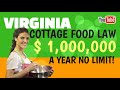 Do I need a license to sell homemade food in Virginia [ Does Virginia have cottage food laws ]