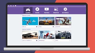 Java Swing GUI: Modern Menu design