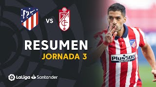 Resumen de Atlético de Madrid vs Granada CF (6-1)