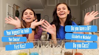 TRUTH OR DRINK IT! THE TRUTH CHALLENGE! EMMA AND ELLIE