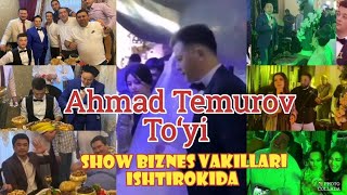 Bravo jamoasi azosi Ahmad Temurov to‘yi show biznes vakillari ishtirokida to‘y avjiga chiqdi #yortv